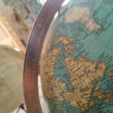Terrestrial globe old world map