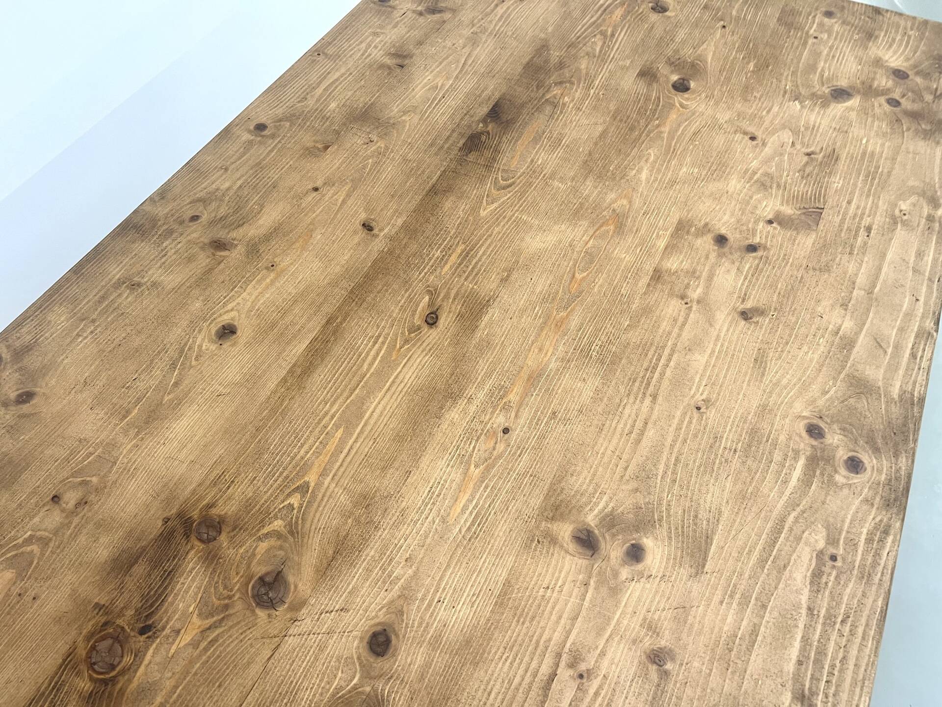 70s pine farmhouse table