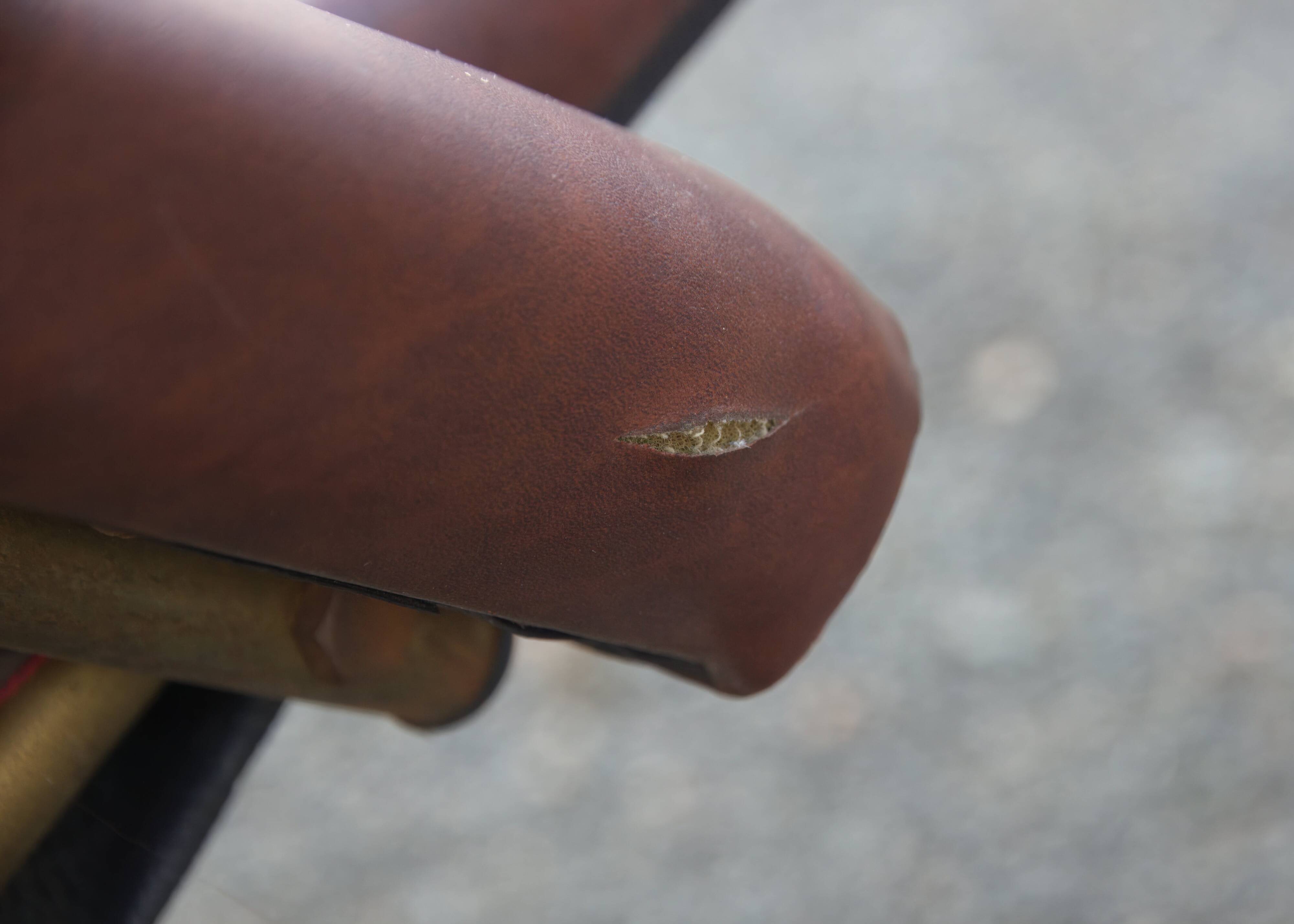 Vintage llama lounge chair from the 60s