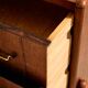 Restored commode in teak and oak