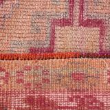3X12 Pale Red & Pink Soft Turkish Vintage Runner Rug