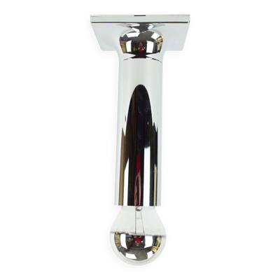 Plafonnier chromé Staff design Rolf Krüger années 1960, 6 disponibles.