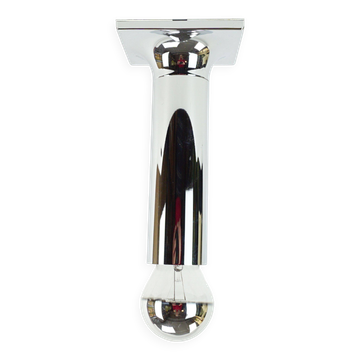 Plafonnier chromé Staff design Rolf Krüger années 1960, 6 disponibles.