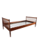 Vintage Scandinavian teak bed, Denmark 1960.