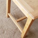 Table de ferme en orme