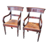 Pair of armchairs