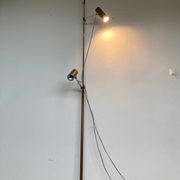 Rare Midcentury Floor to Ceiling Lamp by Josef Hůrka for Napako, 1960s