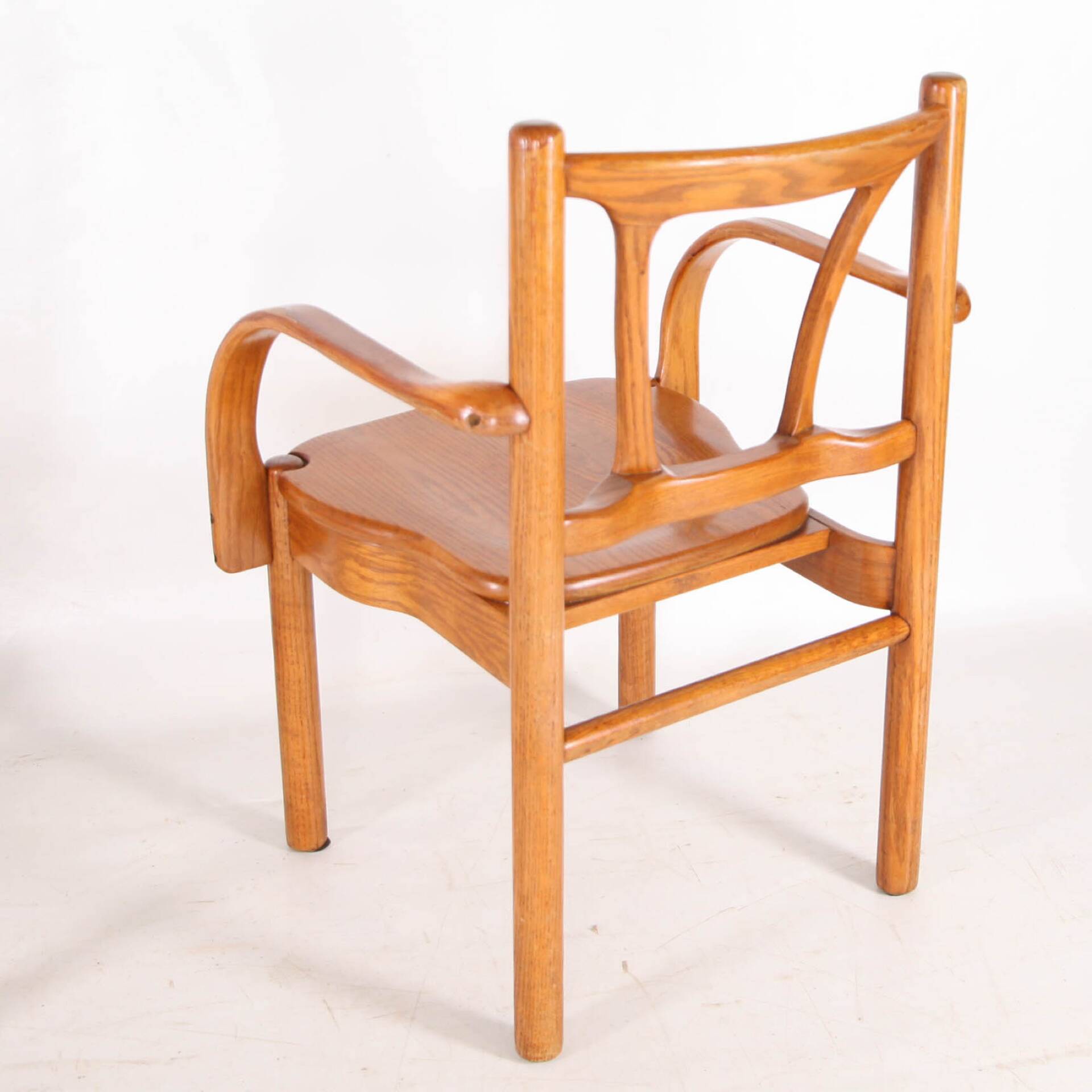 Pair of "organic" armchairs