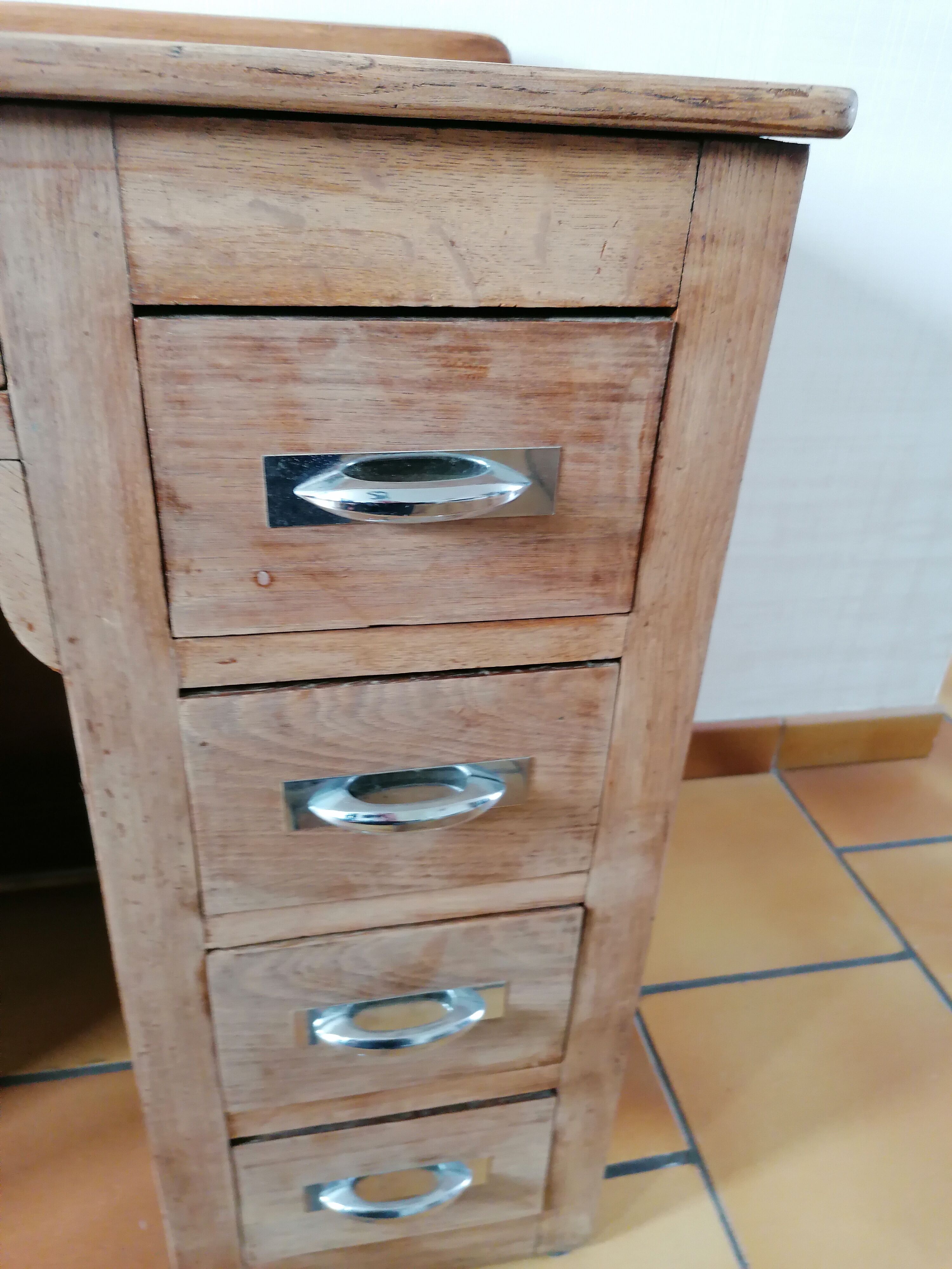 American office vintage oak