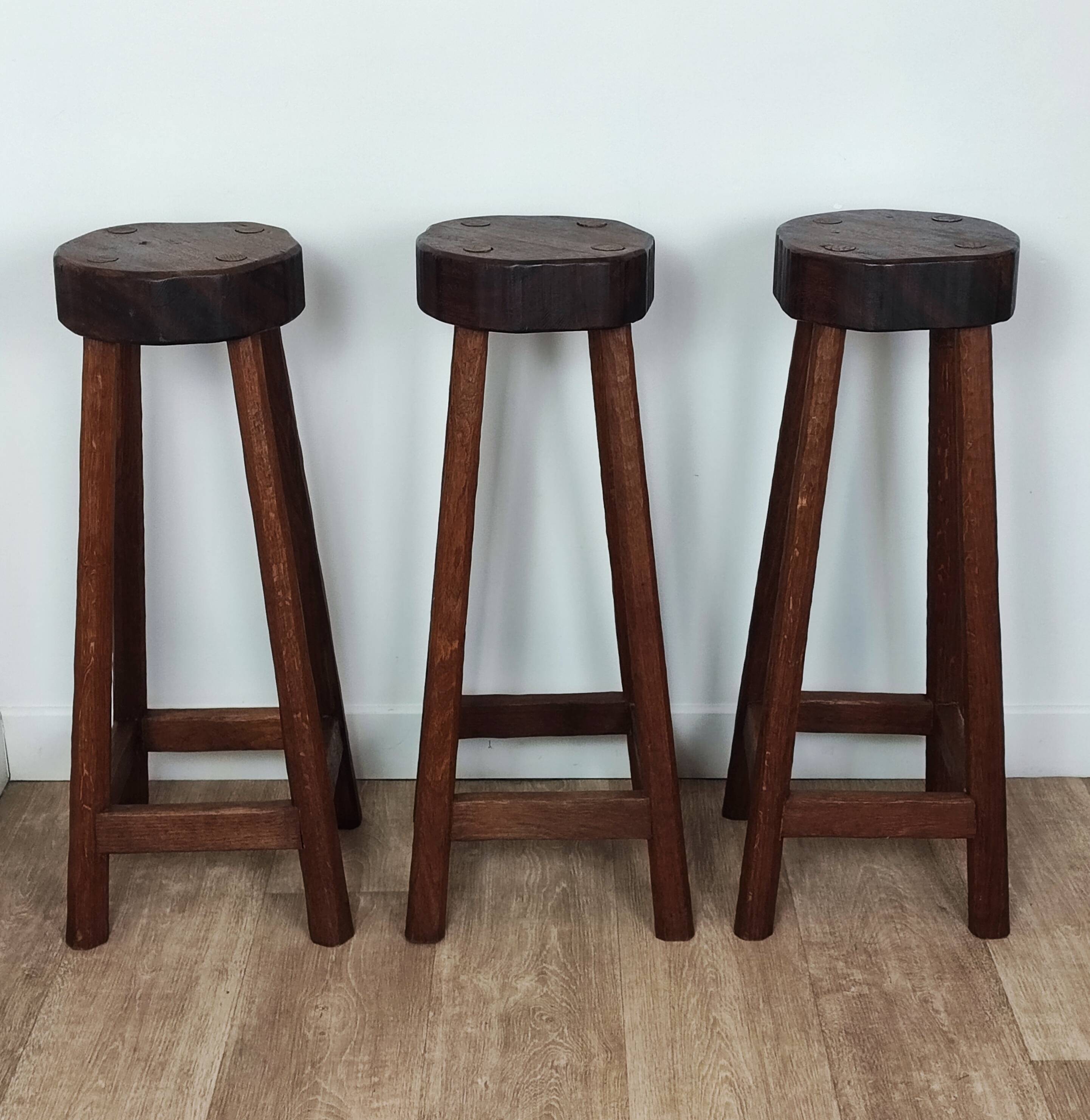 Brutalist high stools