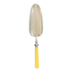 Serving shovel in guilloché silver metal 19th century Napoleon III