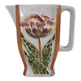 Art nouveau iron pitcher