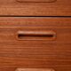 Two-tone Scandinavian 1960s small sideboard