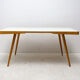Opaxite glass coffee table, 1960´s, Czechoslovakia