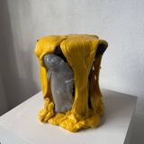 Resin fish sculpture