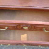 Parisian jumping chest of drawers, 2 drawers, Louis XVI style
