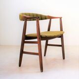 Scandinavian desk chair in teak