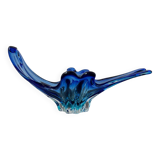 Blue crystal cup from the 60s