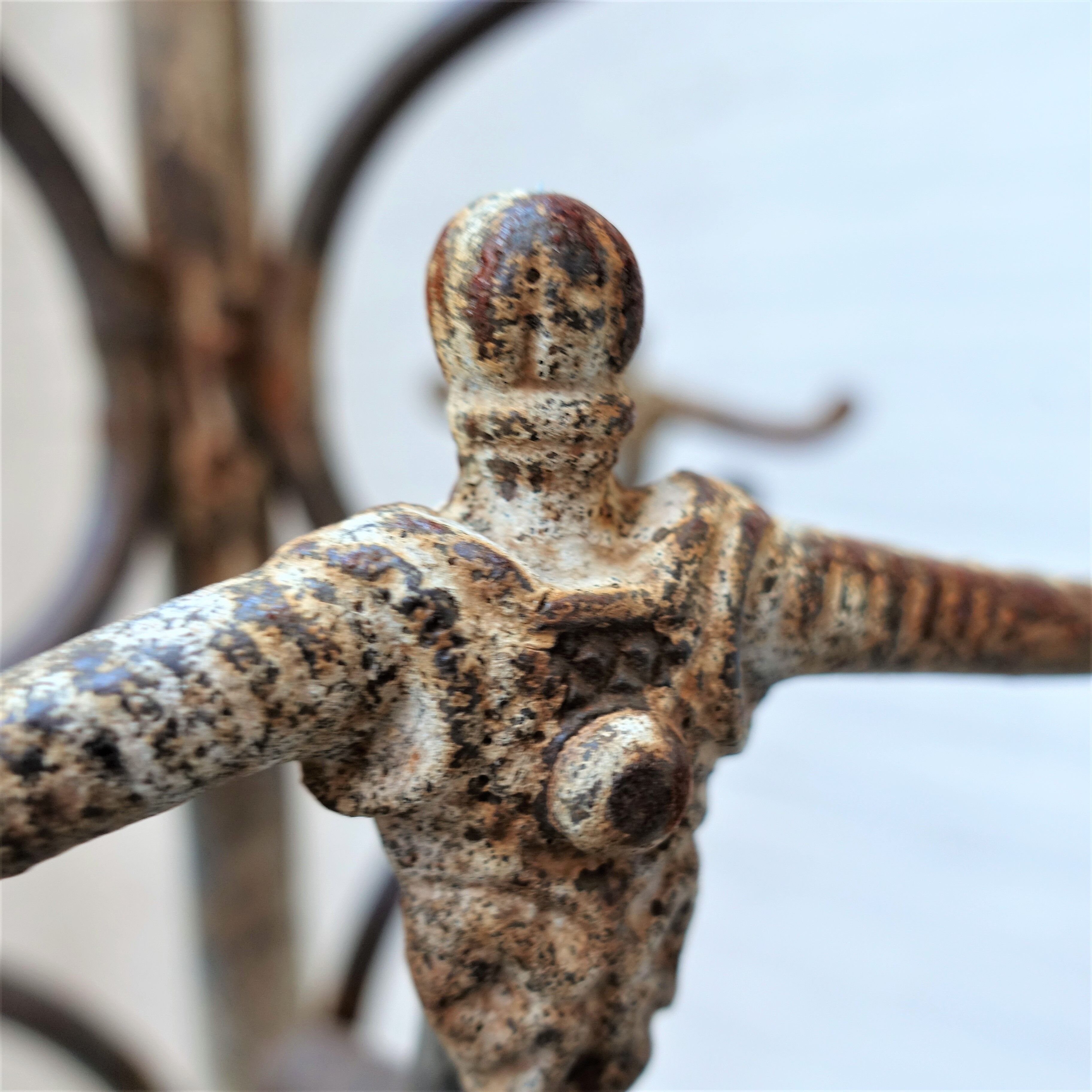 Vintage industrial coatrack