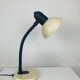 Lampe de bureau métal beige vintage