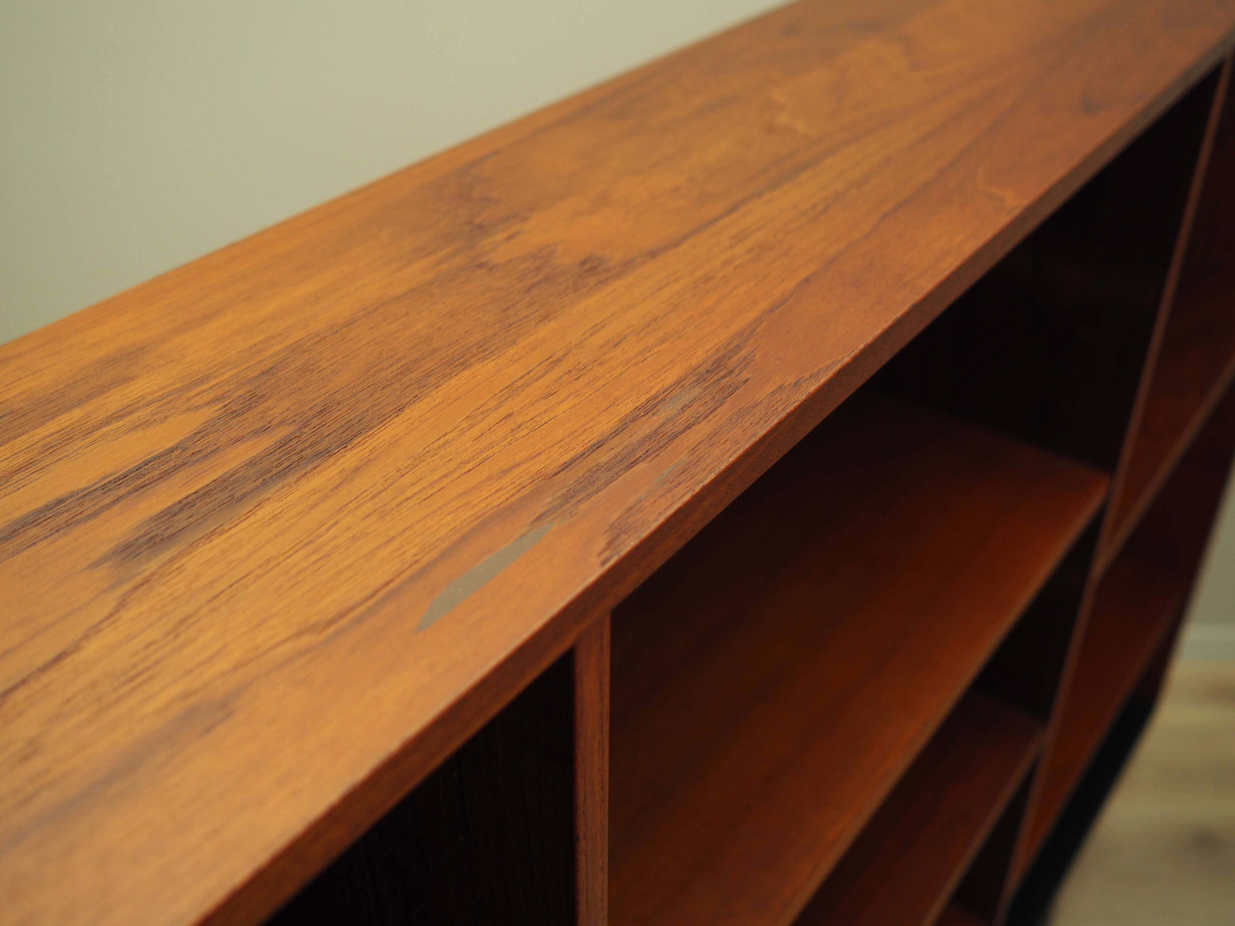 Teak bookcase, Danish design, 1970s, production: Denmark