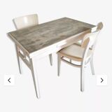 Old wooden table with extensions
