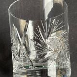 3170 – 4 verres à whisky – cristal taillé