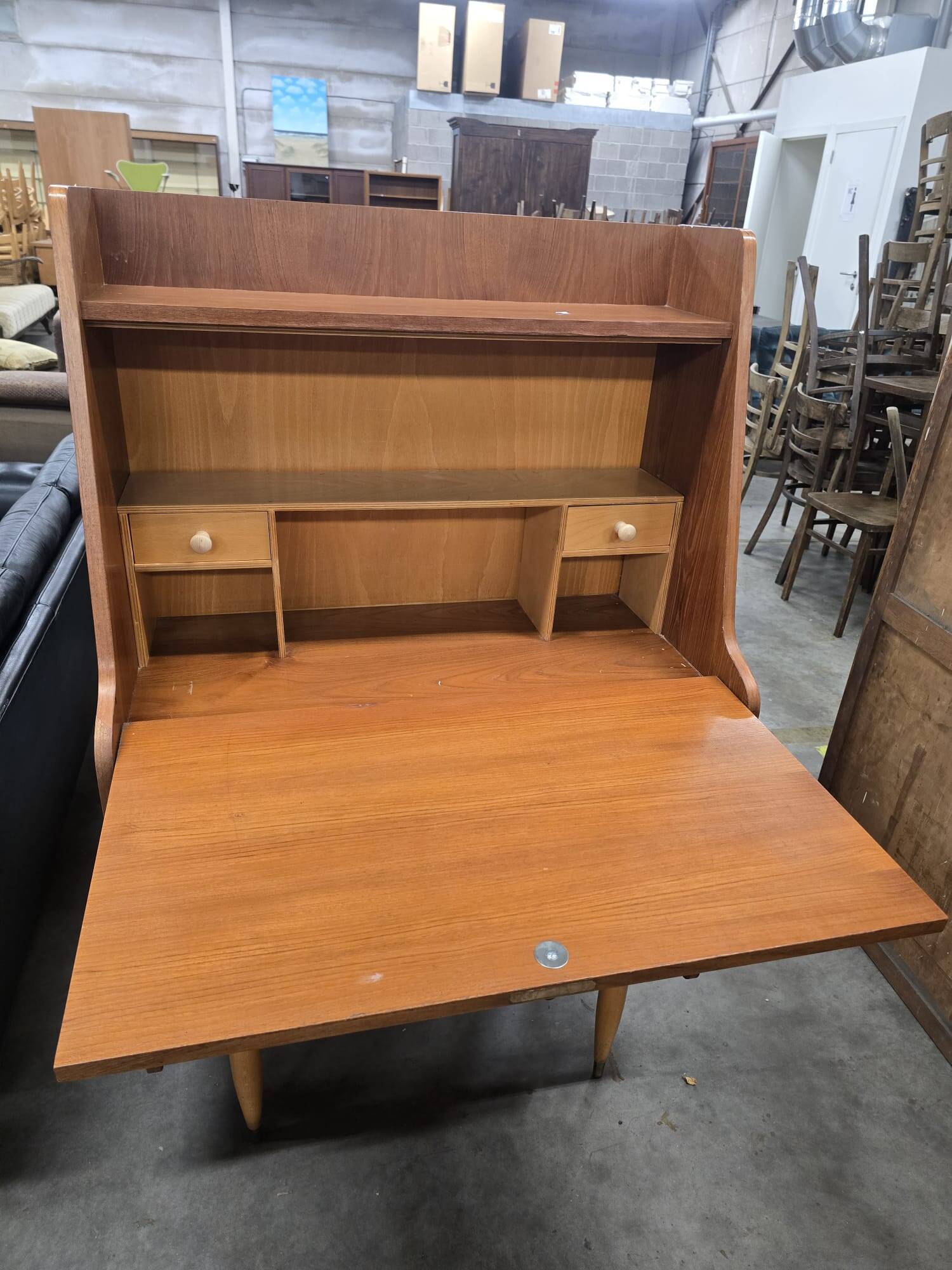 Secretary/bar/vintage wooden furniture