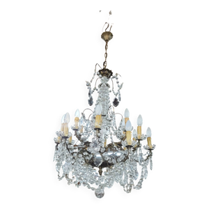 Lustre a pampilles 18 - ampoules