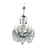 Chandelier with pendants 18 bulbs