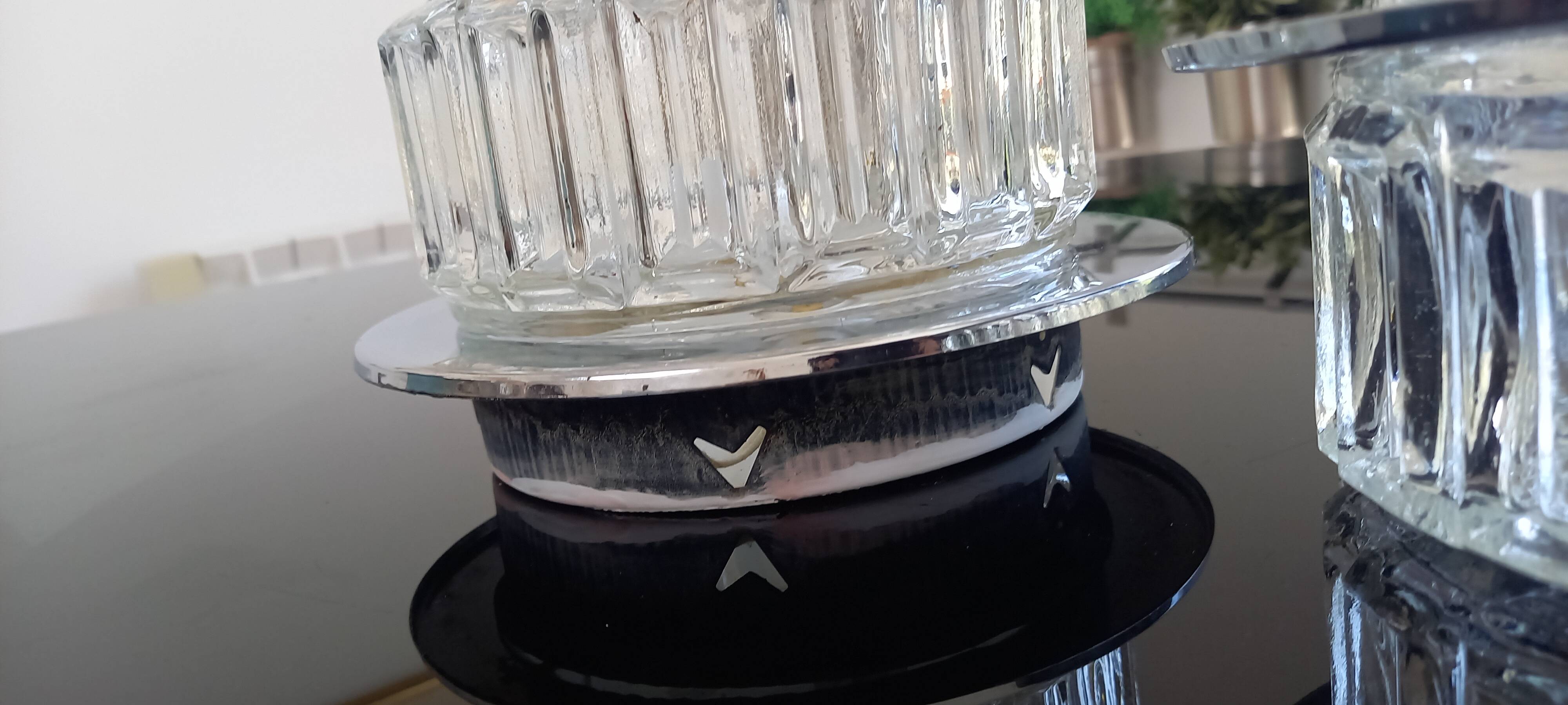 Pair of 50s wall/ceiling lights