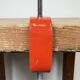 Vintage Red Table Lamp by Josef Hůrka for Lidokov, 1960s