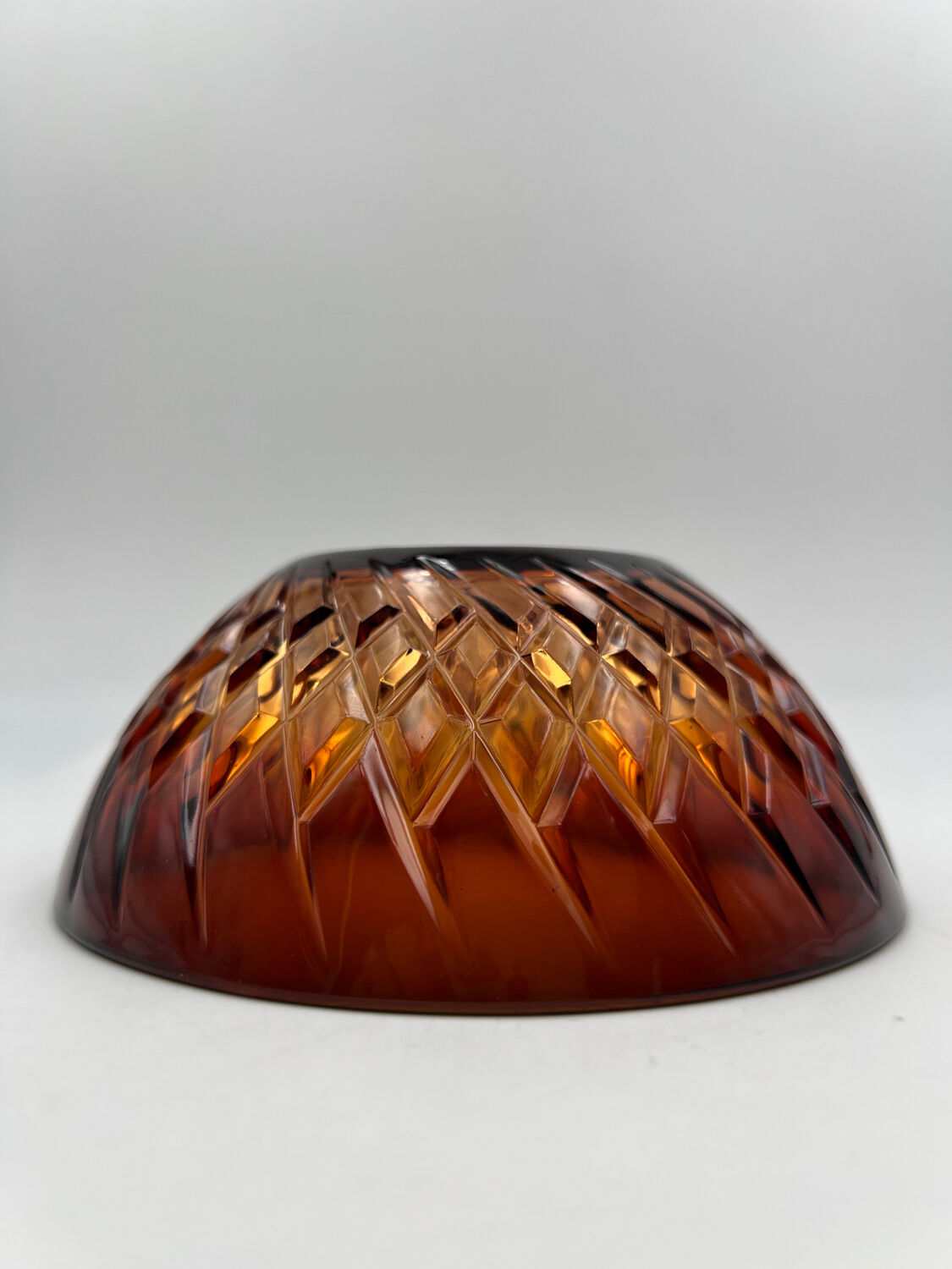 Amber glass bowls worked