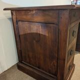 Old desk leather top