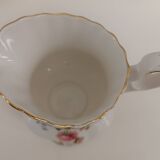 Royal Albert English porcelain set of 2 cups, saucers, and milk jug.