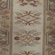 Vintage Turkish hallway rug 100x281 cm
