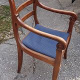 Walnut armchair with butt