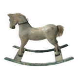 Antique Victorian Swedish Toy Horse /Hand Crafted/ Wooden /Folk Art /Decorative