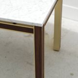 Pair of Scandinavian side tables by BENDIXEN, Denmark 1970
