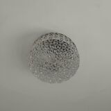 Moulded glass ceiling light from the 60s/70s.