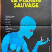 Original cinema poster "La Planète Sauvage" René Laloux, Topor 40x60cm 1973