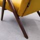 Mid-century Easy Model B armchair - 310 Var in Goldenrod velvet