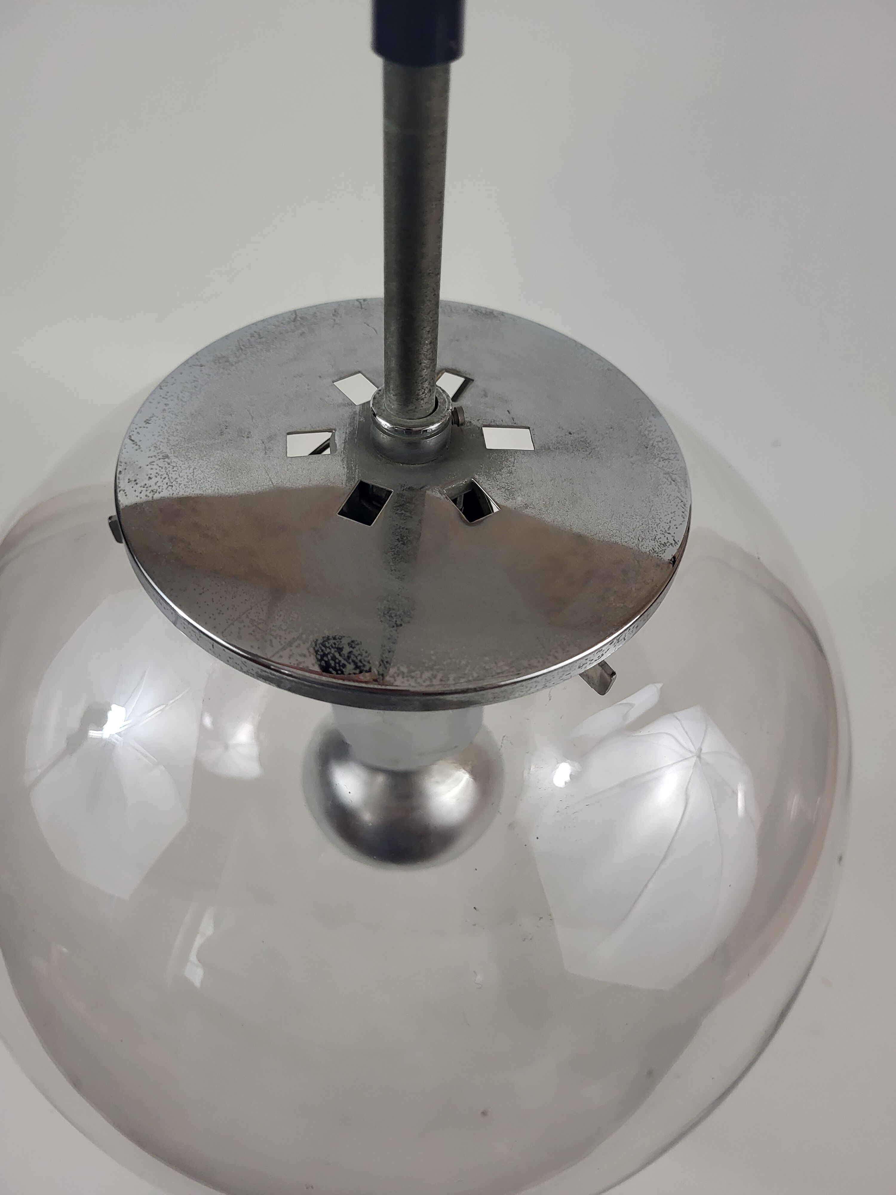 Pendant lamp globe boule limburg 70s