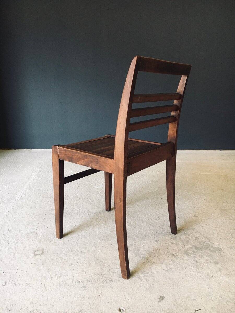 Reconstruction Dining Chair attributed to Rene Gabriel, France, 1940s