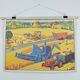 Affiche scolaire mdi plage & moisson