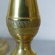 Pair of brass candlesticks early 20th century