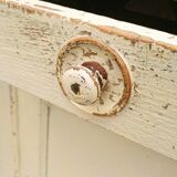 Parisian log furniture vintage kitchen