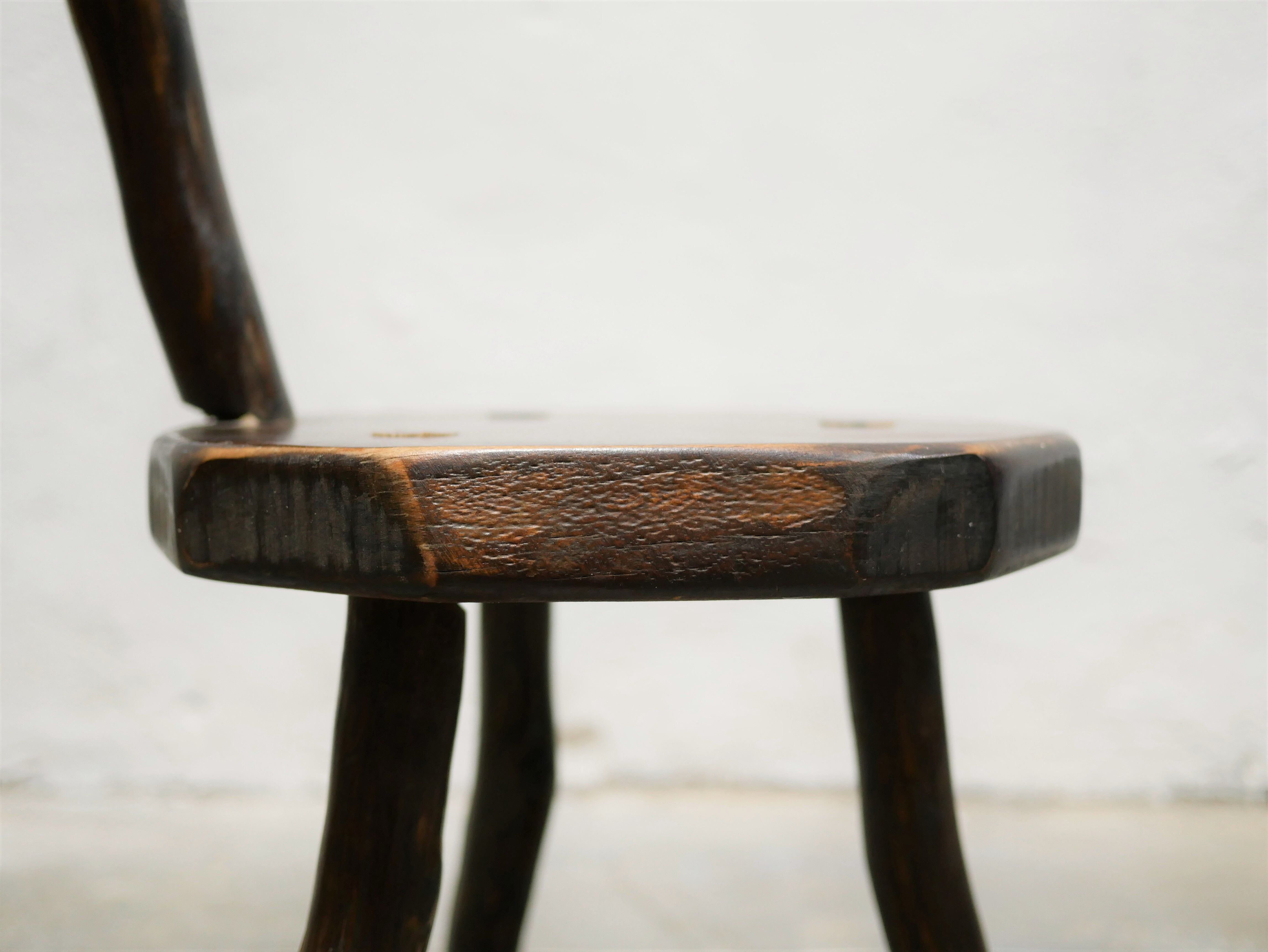 Vintage brutalist chair