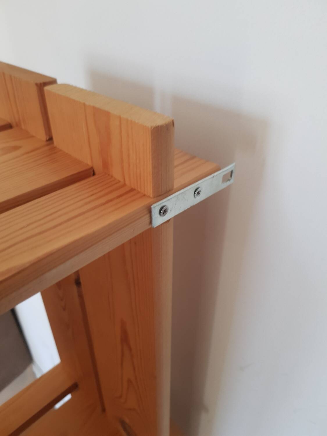 Console Murale Vintage en Bois, Danemark, 1960s