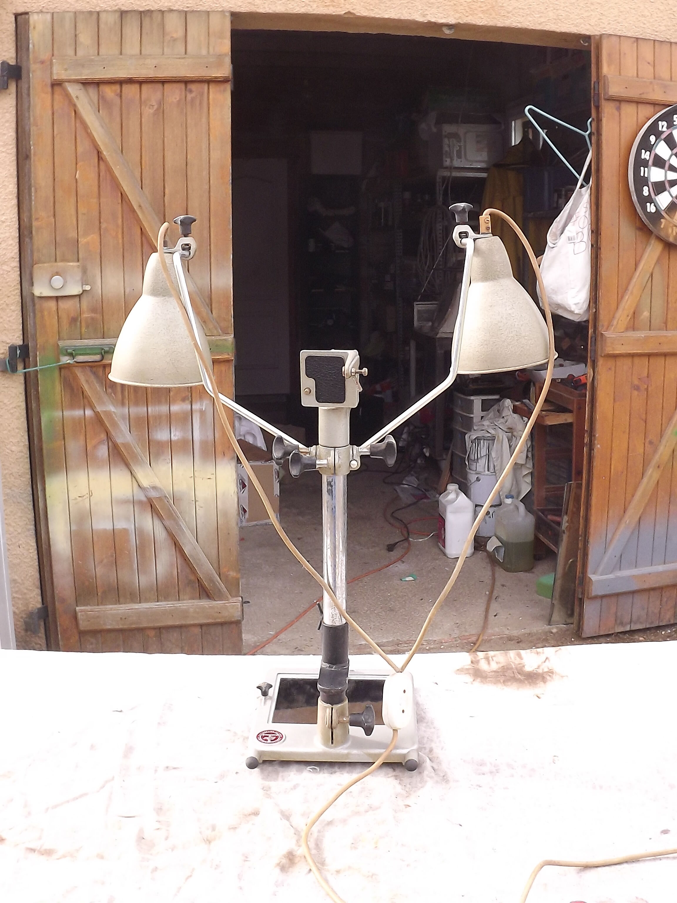 Industrial lamp Bolex-Paillard (Switzerland)